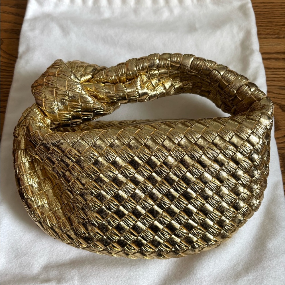 Bottega Veneta Gold Mini Jodie *Limited Edition Ramadan exclusive*